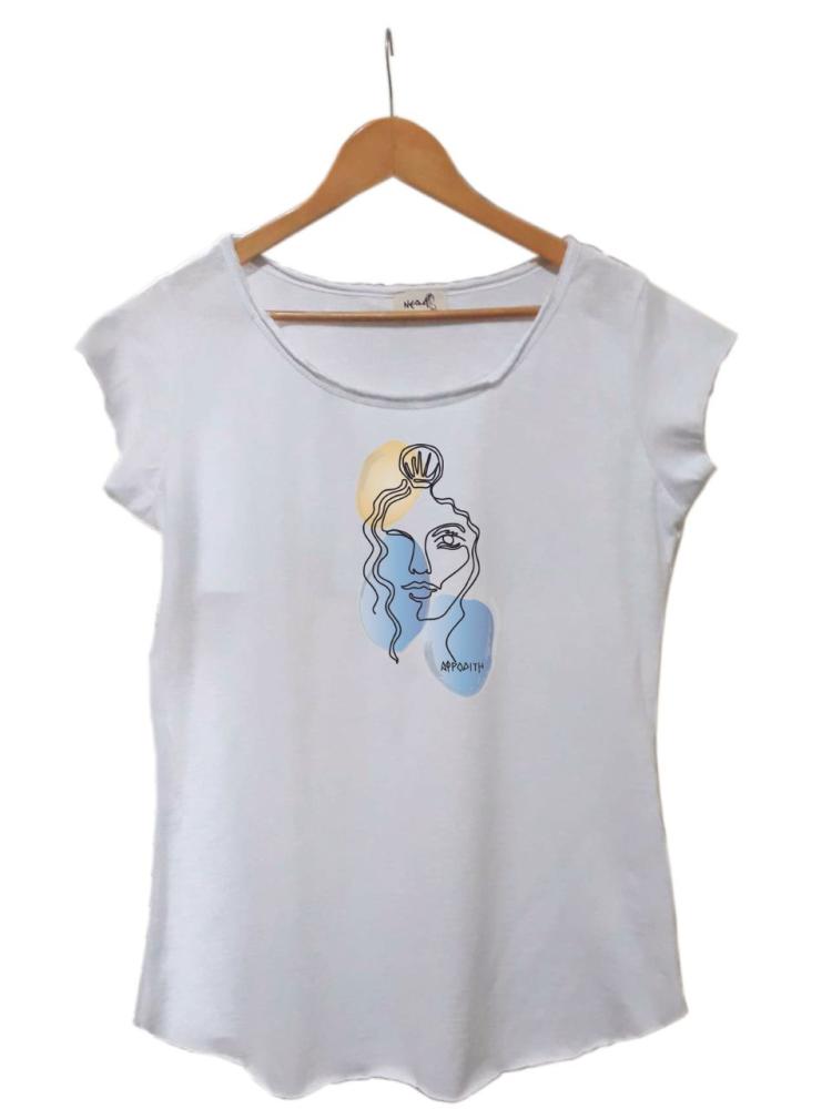 TSHIRT WOMAN FANELAKI WHITE ΑΦΡΟΔΙΤΗ.jpg